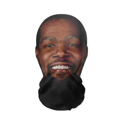 3D Printed Famous Person Full Head Mask Funny Elastic Mesh Mask Cosplay Headwear for Party Simulation Fashion Hat Headgear