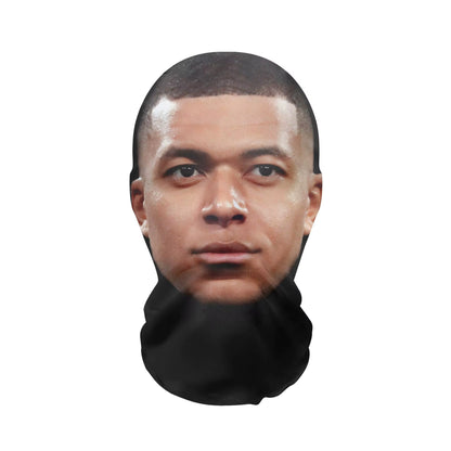 3D Printed Famous Person Full Head Mask Funny Elastic Mesh Mask Cosplay Headwear for Party Simulation Fashion Hat Headgear