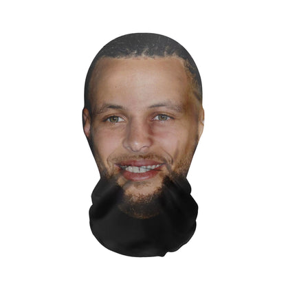 3D Printed Famous Person Full Head Mask Funny Elastic Mesh Mask Cosplay Headwear for Party Simulation Fashion Hat Headgear